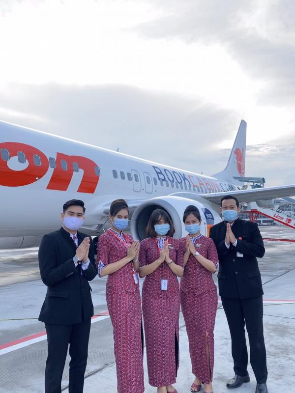 Kru pesawat Lion Air. (Foto: istimewa).