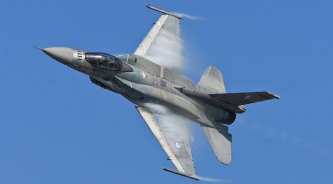 Ilustrasi Jet tempur F-16