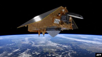 Satelit Sentinel-6 bertugas untuk memantau kenaikan permukaan laut akibat perubahan iklim (foto: dok).