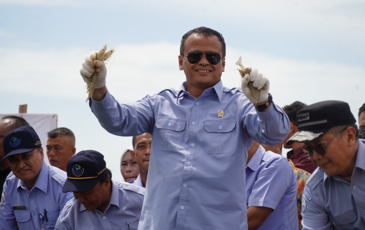 Menteri kelautan dan perikanan, Edhy Prabowo. (foto:KKP)