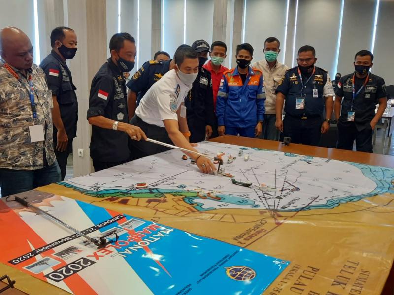 Kegiatan Table Top Exercise jelang Marpolex 2020 (Hms Hubla)