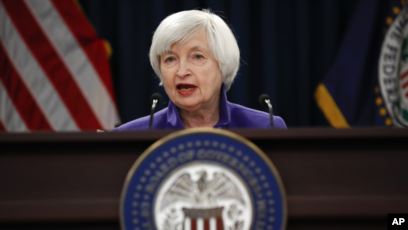 Janet Yellen dinominasikan sebagai Menteri Keuangan oleh Presiden AS terpilih Joe Biden, Senin, 20 November 2020. (Foto: dok).