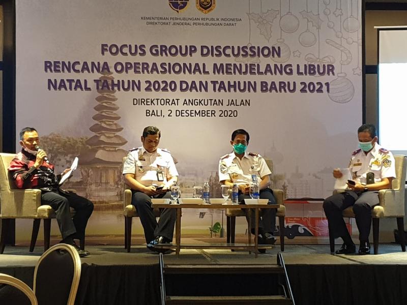 FGD Rencana Operasional Menjelang Libur Nataru, Rabu (2/12/2020) (ist)