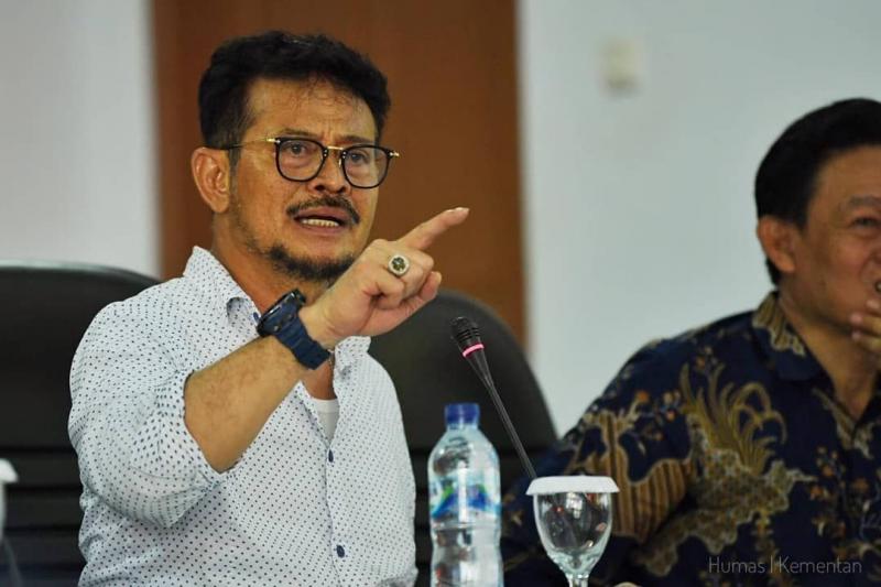 Menteri Pertanian (Mentan) Syahrul Yasin Limpo. Foto: Pikiran-Rakyat