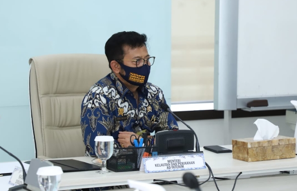 Menteri Ad Interim Syahrul Yasin Limpo, melakukan rapat bersama jajaran Sekretariat Jenderal, Direktorat Jenderal, Inspektorat Jenderal, dan Badan di lingkungan KKP. (Ist)