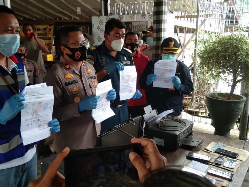 KSOP Samarinda di sela Konferensi Pers (Hubla)
