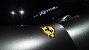 Logo Ferrari. Foto: CNBCIndonesia.com