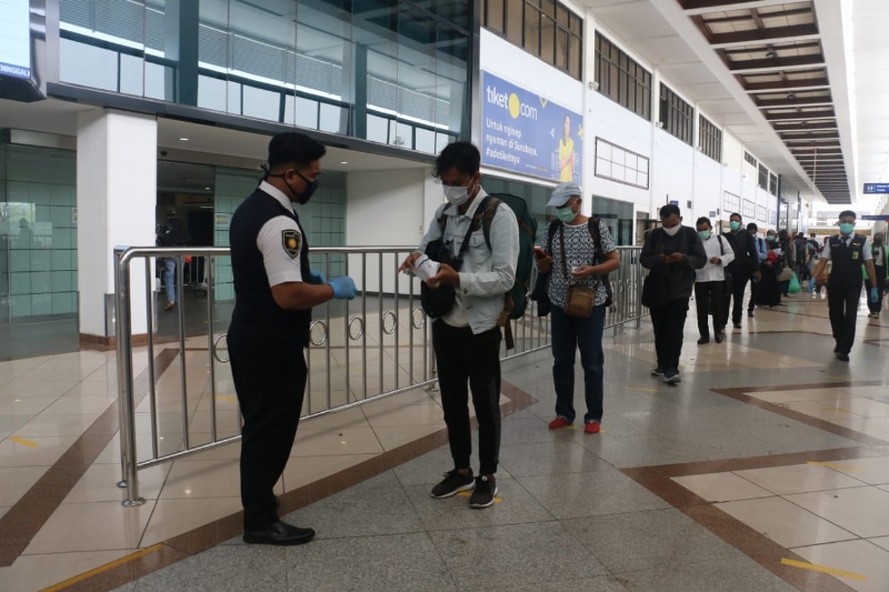 Suasana di Bandara Juanda (API)