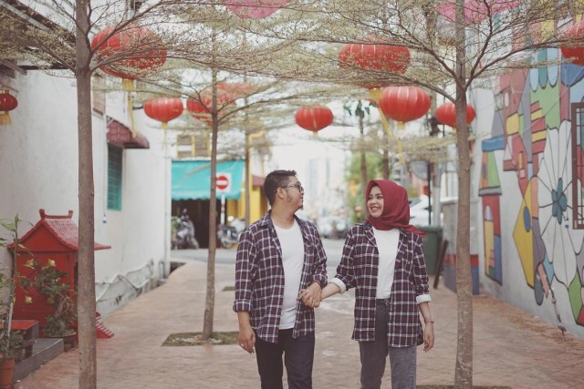 Ihsan dan Putri, penumpang pesawat SJ-182. Foto: Dok. Istimewa