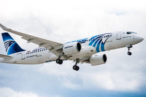 Airbus A220 EgyptAir. Foto: Airbus.