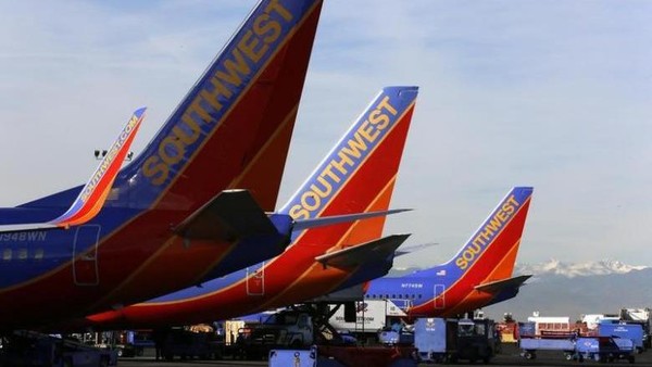Foto: Ilustrasi Southwest Airlines(Reuters)