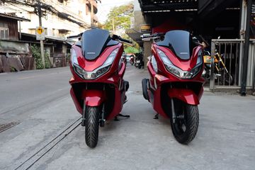 Ini dia detail Honda PCX 160 2021. Foto: Motorplus-online.com