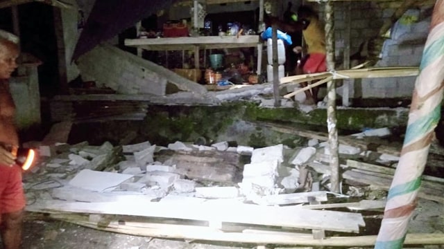 Gempa M7,0 mengguncang Kabupaten Kepulauan Talaud, Sulawesi Utara.