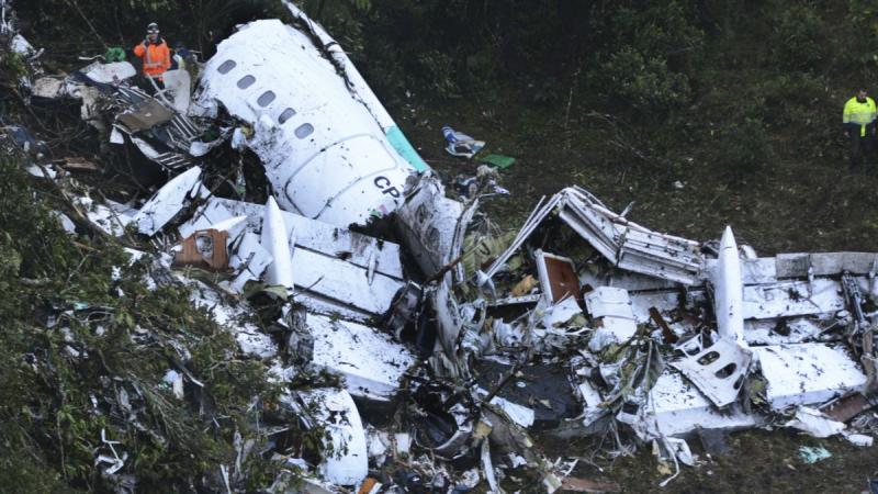 Kecelakaan pesawat korban pemain bola klub Brasil.