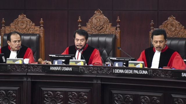 Sidang Mahkamah Konstitusi Jakarta.