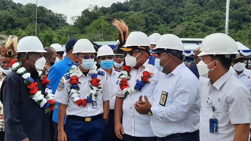 Peresmian Pelabuhan Depapre, Jayapura