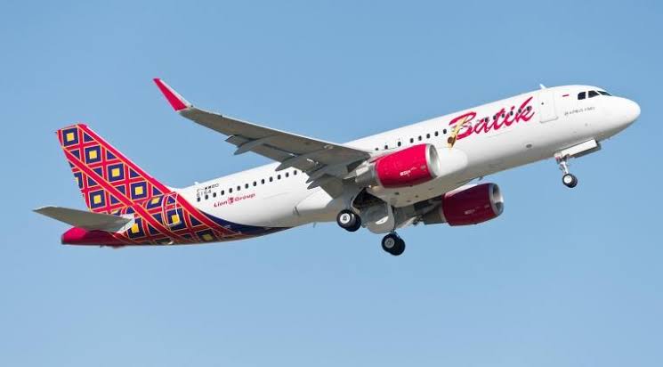 Pesawat Batik Air. (Foto:Ilustrasi)