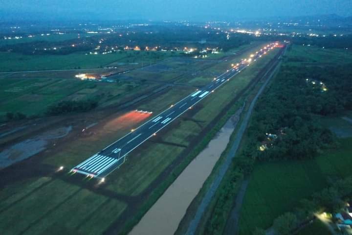 Runway Bandara Jenderal Soedirman Purbalingga