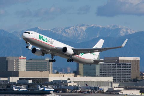MasAir mengoperasikan armada tiga kargo Boeing 767. Foto: BriYYZ via Flickr
