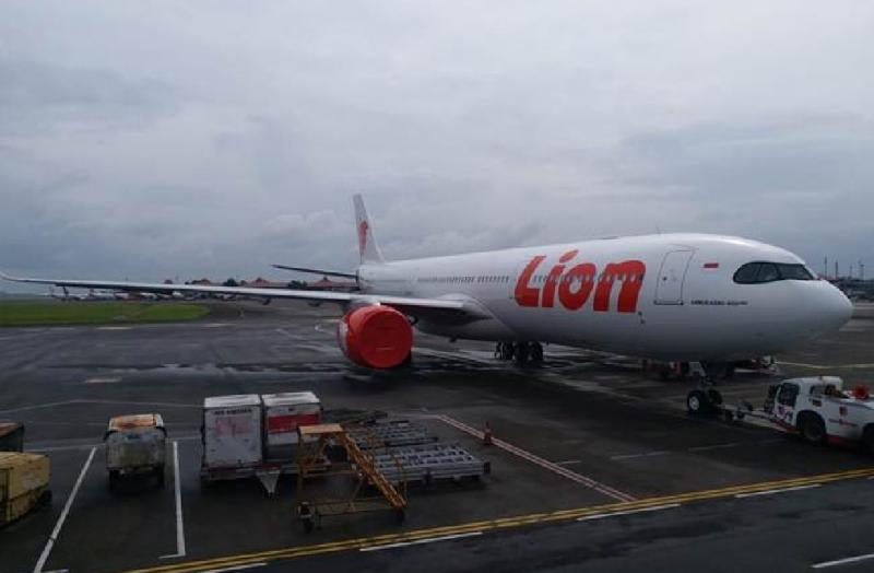 Airbus 330-900NEO registrasi PK-LEQ sudah berada di Bandar Udara Intenrasional Soekarno-Hatta di Tangerang. (Foto:Istimewa)