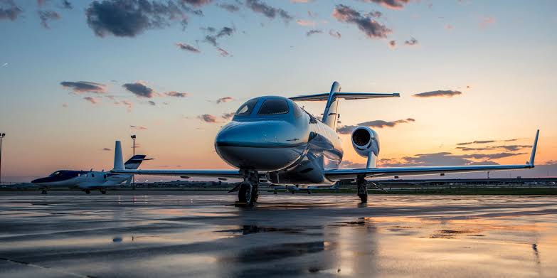 Pesawat HondaJet Elite.