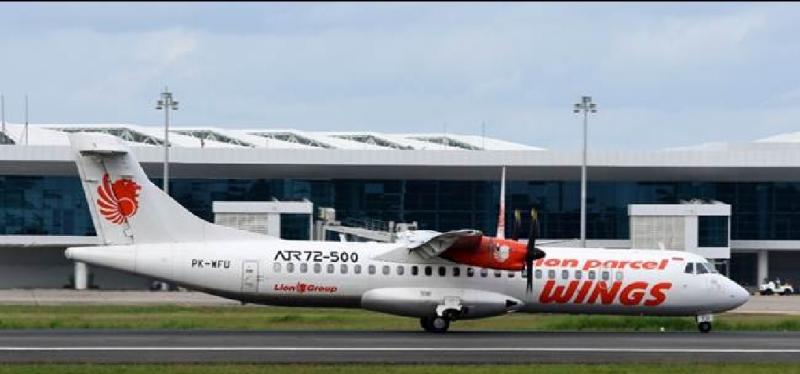 Wings Air tipe pesawat ATR 72-500.(foto:LionAirGroup)