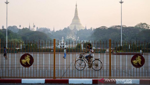 Kota  Yangon, Myanmar Foto: (ANTARA FOTO/REUTERS/Stringer/pras)