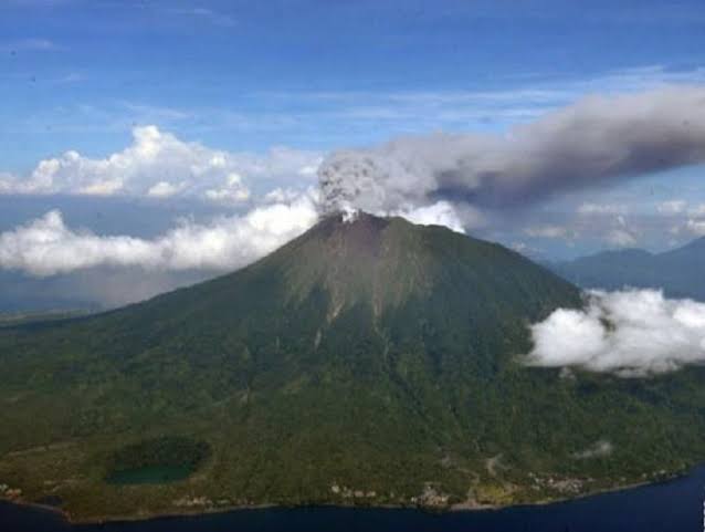 Gunung Raung. (Foto:Antara)