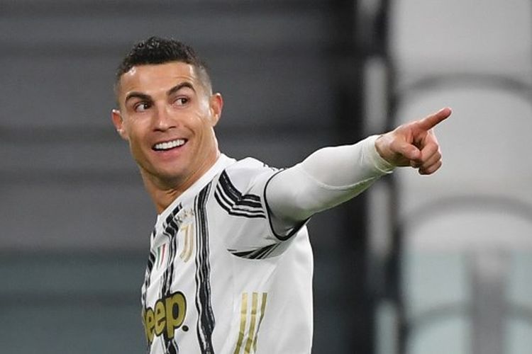 Cristiano Ronaldo. Foto: Kompas.com