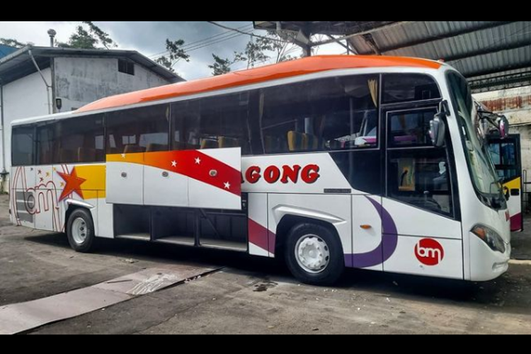 Bus AKDP PO Bagong. Foto: Kompas.com/Instagram/BAGONGBIS)