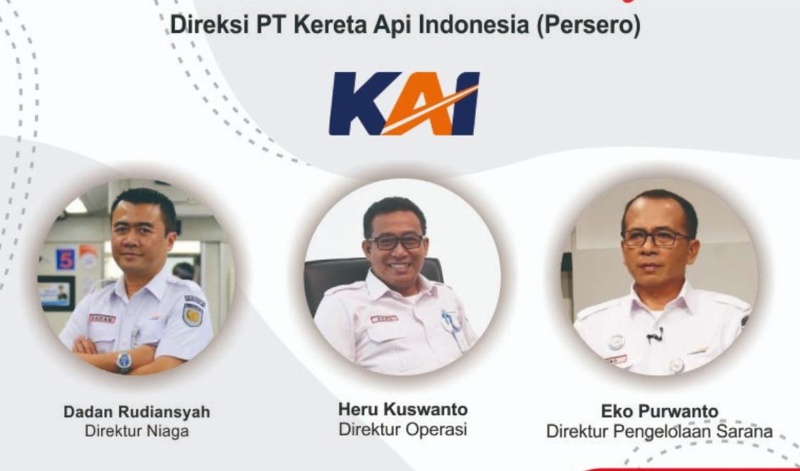 Ini Dia 3 Direktur Baru PT KAI