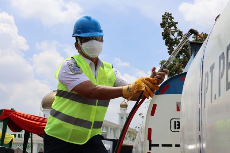 Pemotongan truk ODOL di Riau oleh Kementerian Perhubungan (KEMENHUB)  