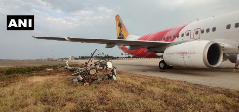 Boeing 737-800 Air India Express saat kejadian.