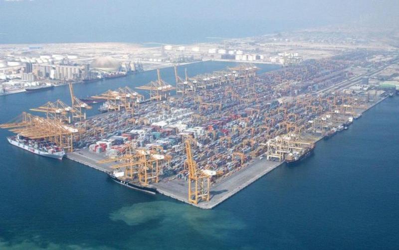 Ilustrasi Pelabuhan Arab Saudi. 