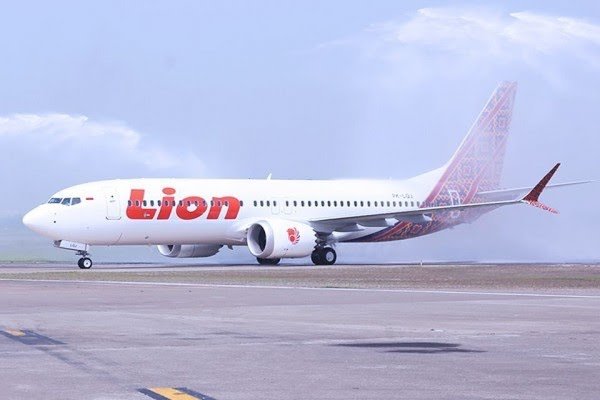 Ilustrasi Pesawat Lion Air.