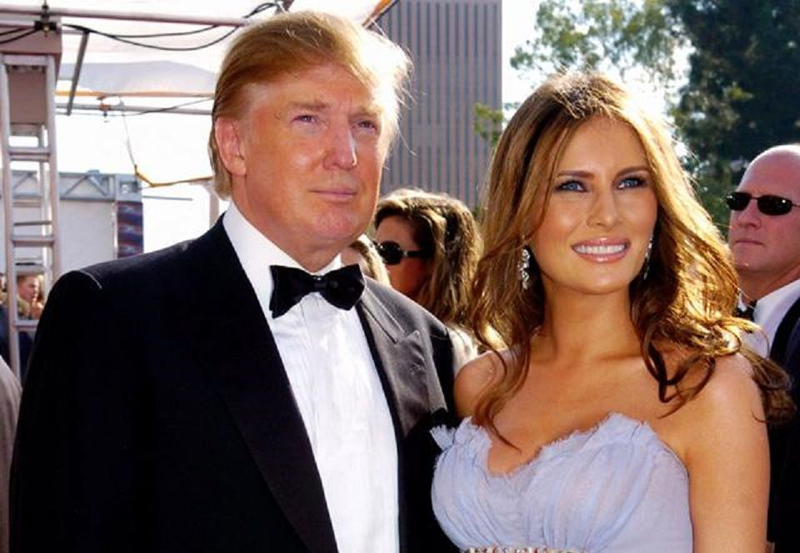 Donald Trump dan isteri.