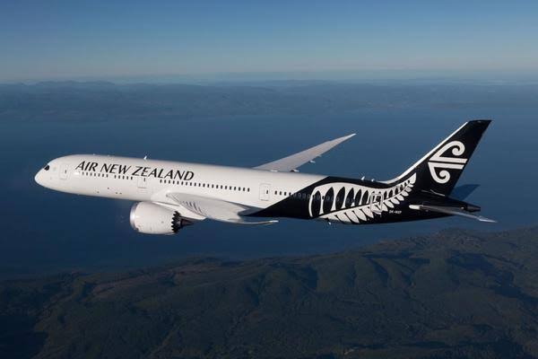 Air New Zealand Dreamliner sedang terbang. (Foto: Air New Zealand)