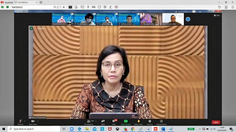 Menter Keuangan, Sri Mulyani