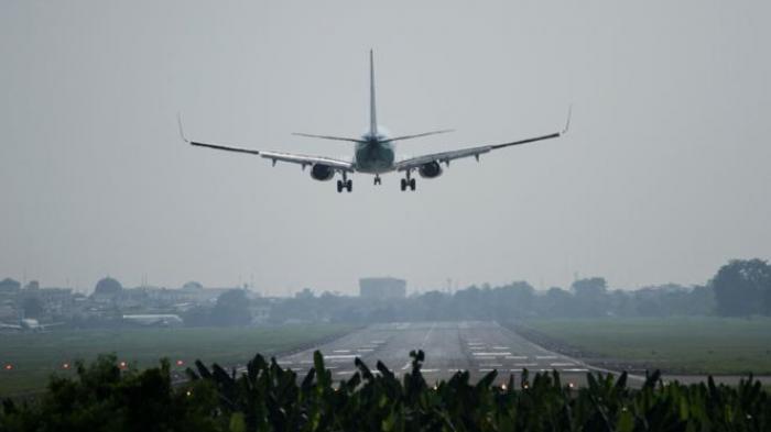 Ilustrasi pesawat. Foto: Tribunnews.com