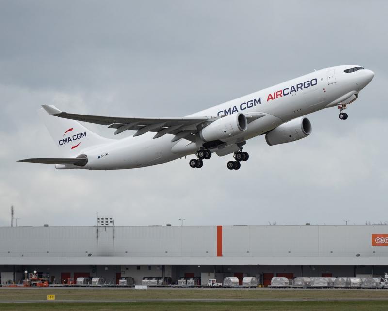  CMA CGM Air Cargo akan menawarkan penerbangan harian dari Belgia ke Chicago. Foto CMA CGM Group