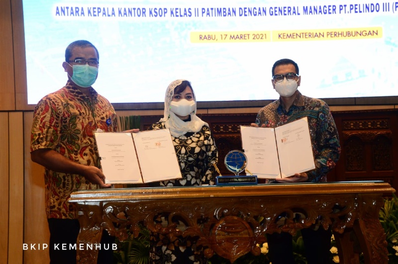 Pengesahan peresmian pengelolaan Pelabuhan Patimban oleh PT PPI