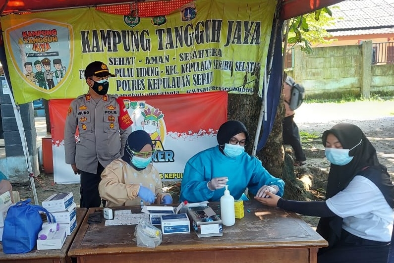 Polsek Kepulauan Seribu Selatan, Polres Kepulauan Seribu (foto:humas:kep seribu) 