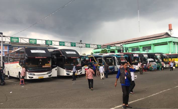 Terminal bus Kota Bekasi. Foto: BeritaTrans.com.