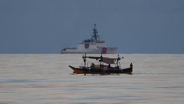 Laut China Selatan. (TED ALJIBE / AFP)