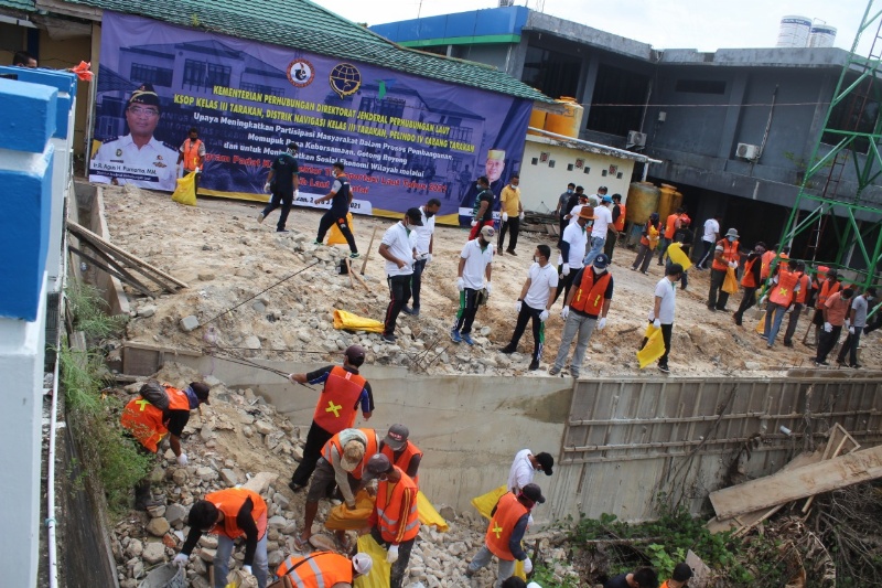 Padat Karya di Tarakan, Kalimantan Utara
