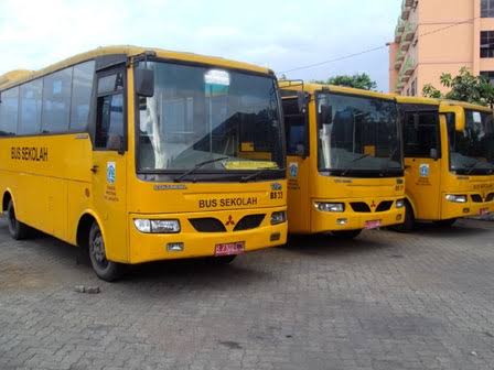 Ilustrasi Bus Sekolah DKI Jakarta. Foto: Istimewa