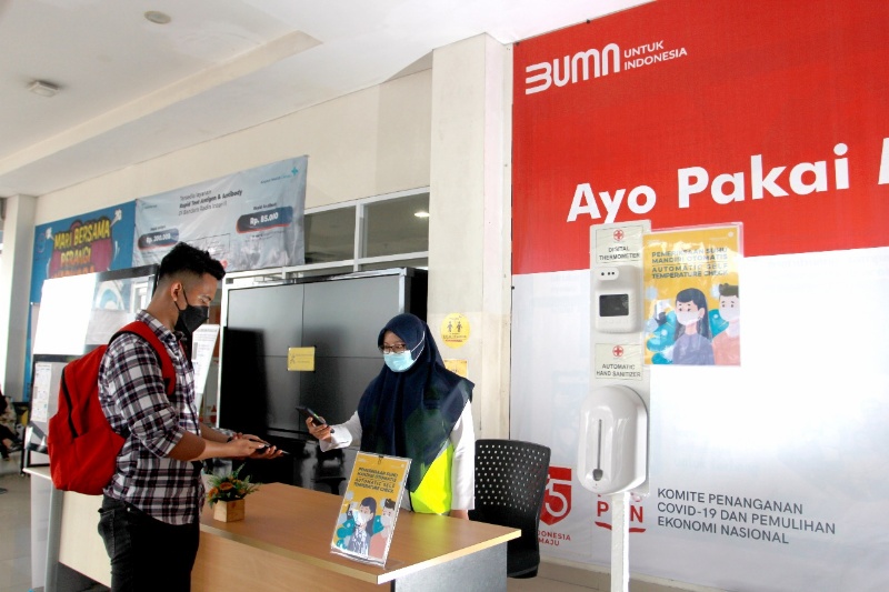 Suasana di salah satu Bandara Angkasa Pura II