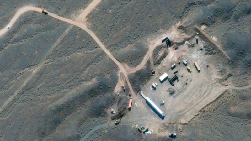 Gambar satelit fasilitas nuklir Natanz Iran yang diambil Oktober lalu. Foto: Reuters.