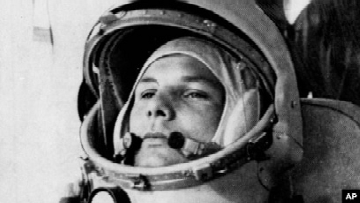 Yuri Gagarin, astronaut Rusia, orang pertama yang berhasil mengorbit Bumi pada 11 April 1962 (foto: dok).