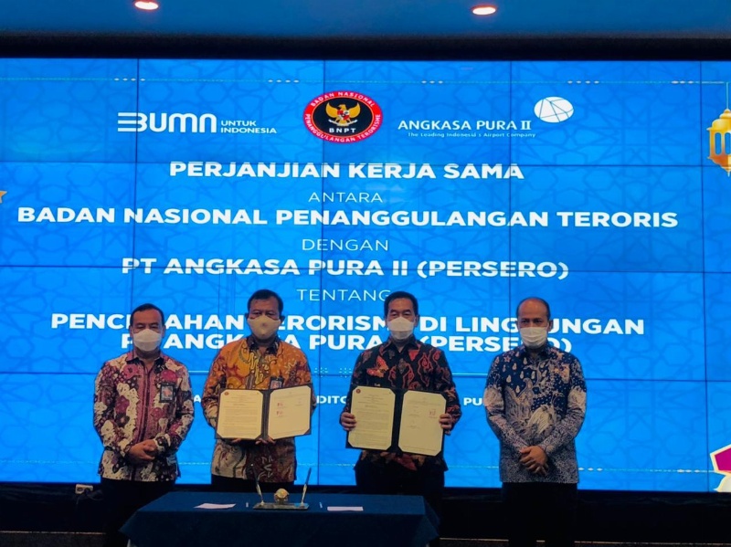 Kerja Sama Angkasa Pura II dan BNPT